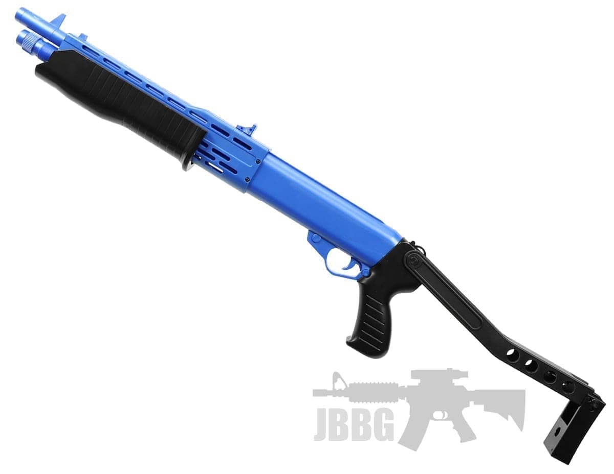 Airsoft Combat Shotgun Blue — image 3