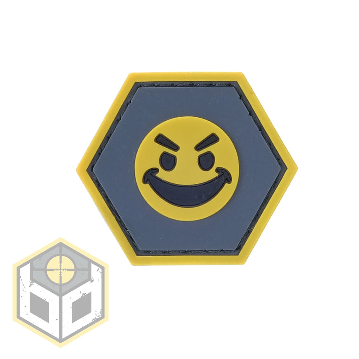 Face Yellow Ballistic Hex Patch BH00017