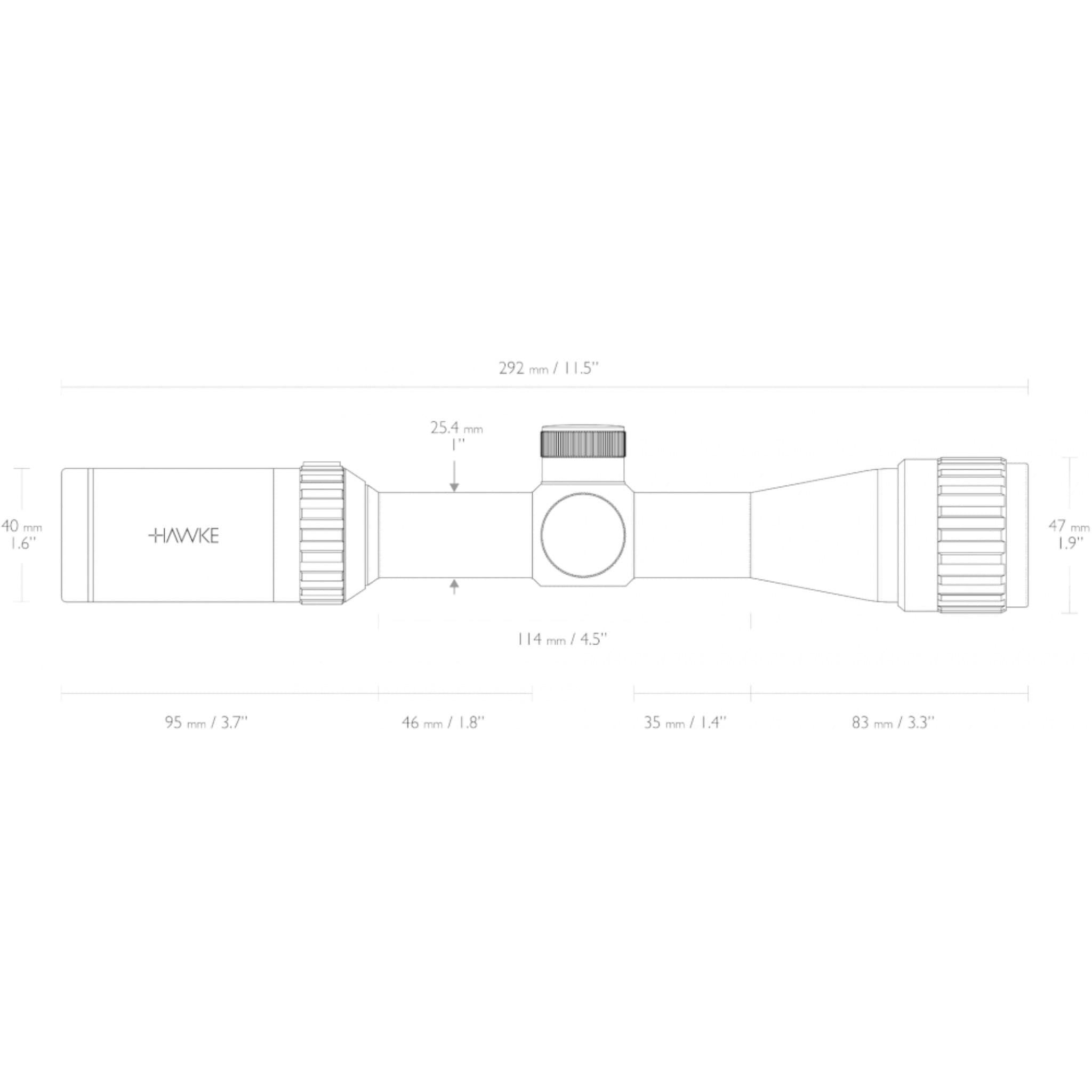Optics – Vantage ~ 2-7×32 AO (Mil Dot) – (14111) — image 2
