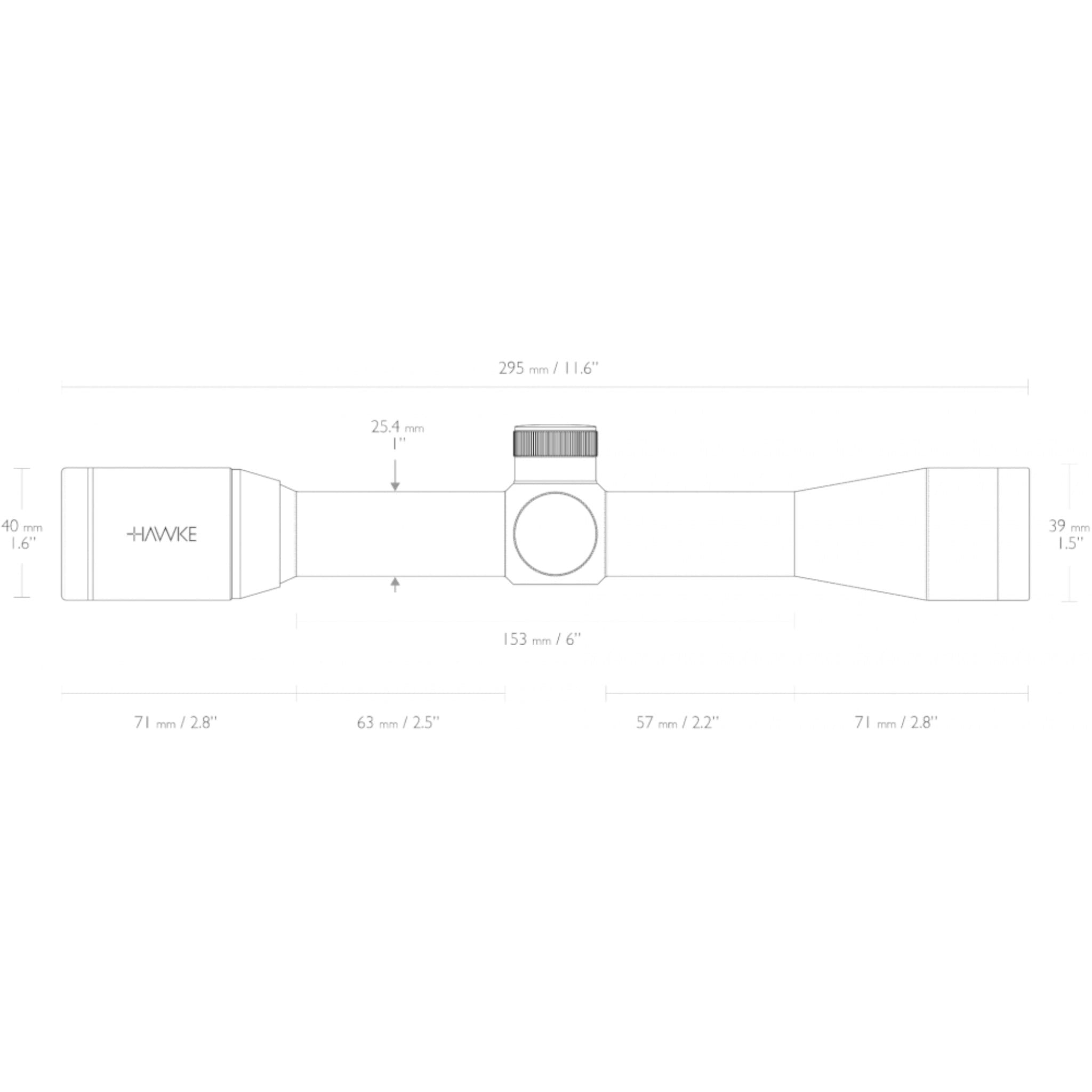 Optics – Vantage ~ 4×32 (Mil Dot) – (14101) — image 2