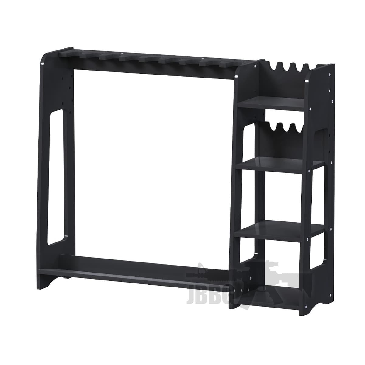 Wooden Gun and Accessories Floor Rack