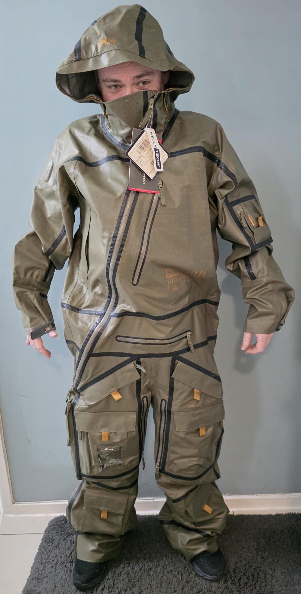 Hansen Mens Survival One Piece Suit – RECCO – New Old Stock
