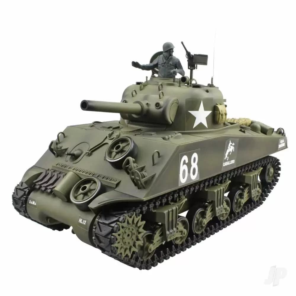 1/16 U.S. Medium RC Tank M4A3 Sherman with Infrared Battle System