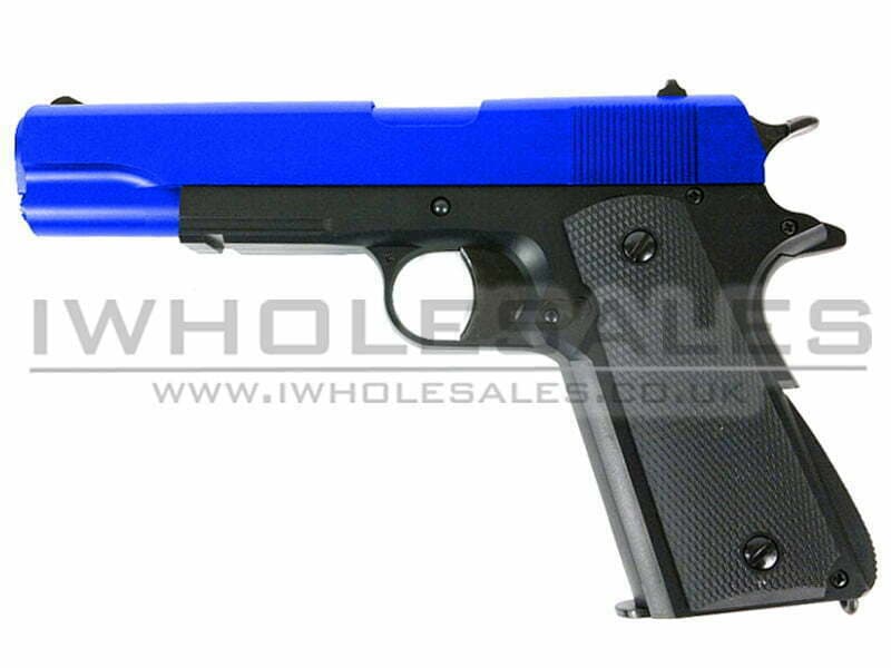 1911 Heavy Gas Pistol (Non-Blowback – Blue – GG-107)
