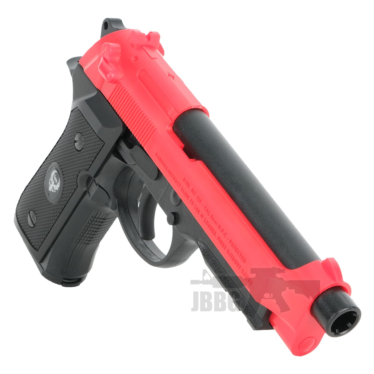 ABS M9 Gas Airsoft Pistol Red — image 2