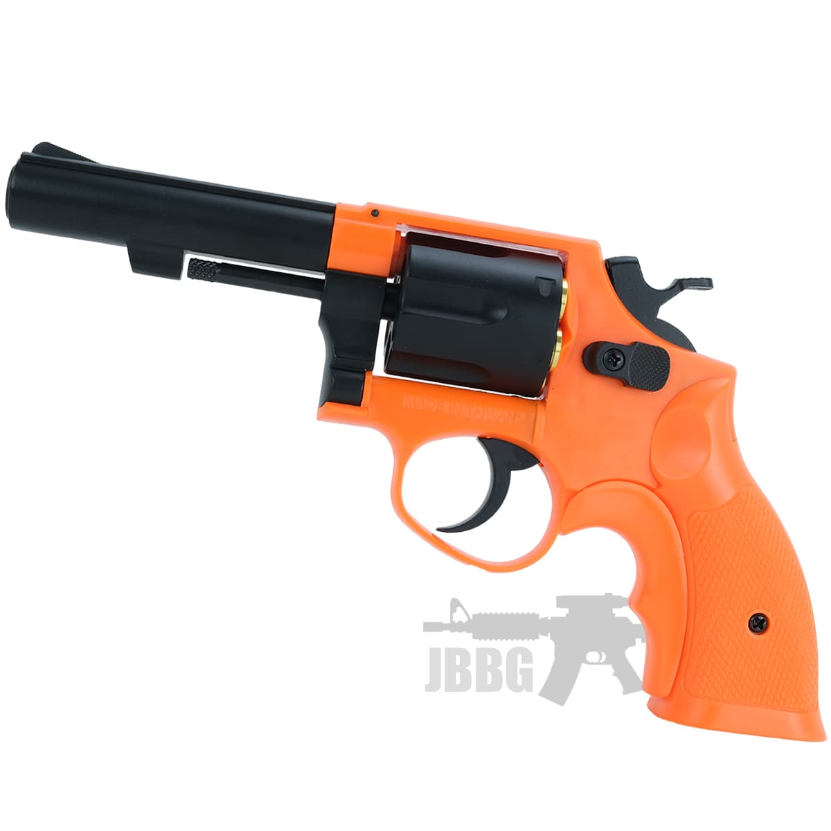 Airsoft BB Revolver Gas Orange