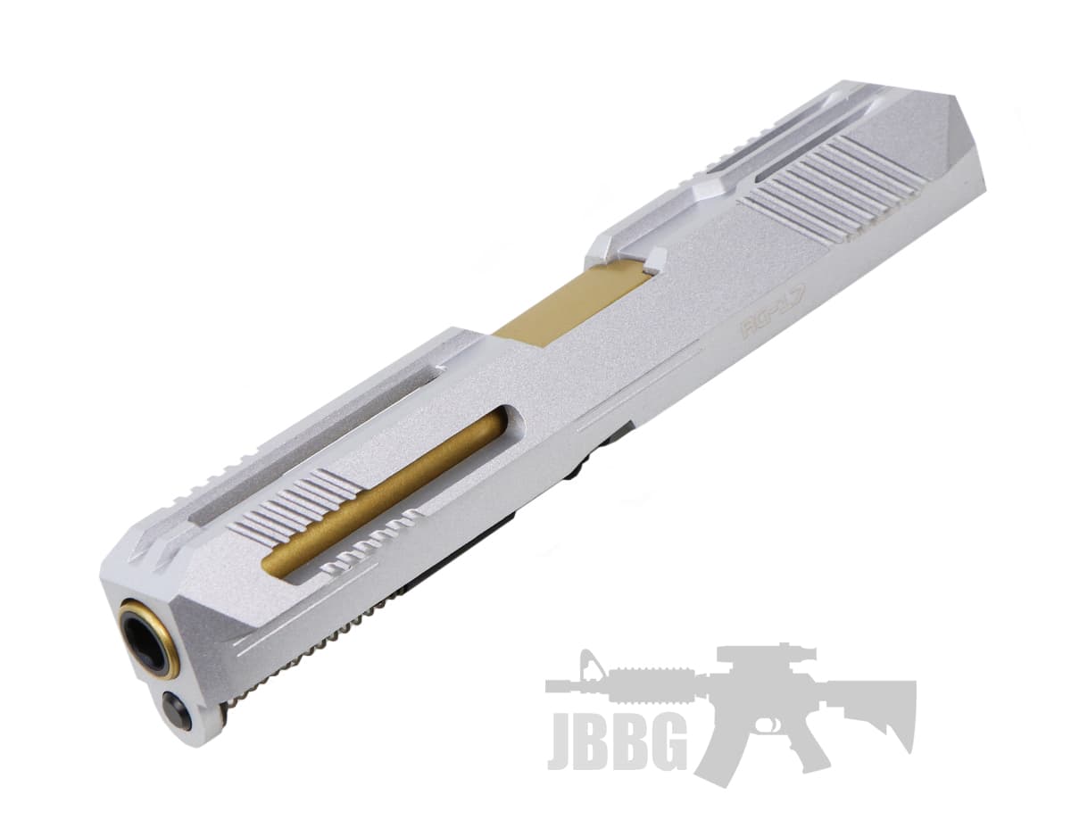 Pistol Top Slide Silver
