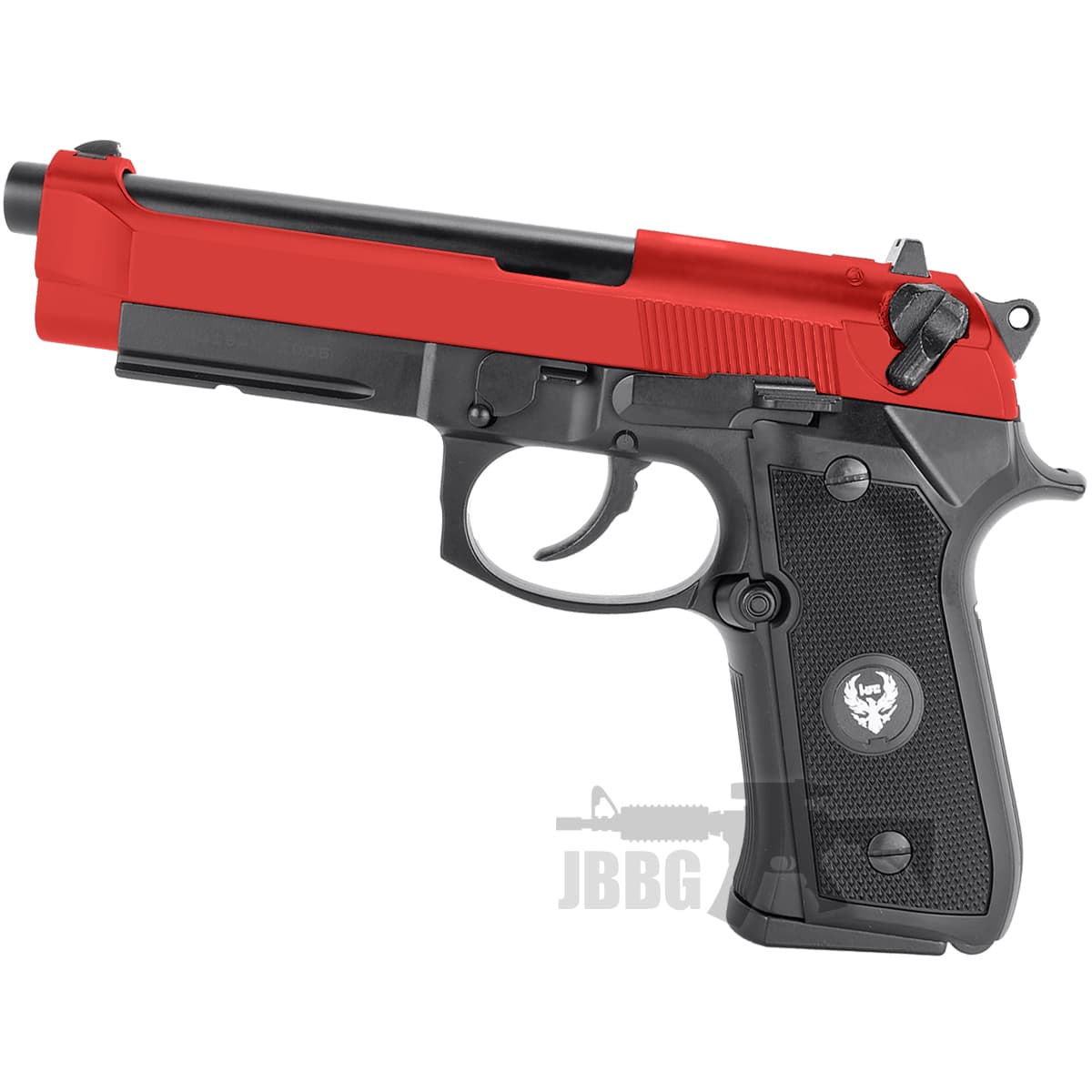 Gas Semi Auto Airsoft Pistol Red