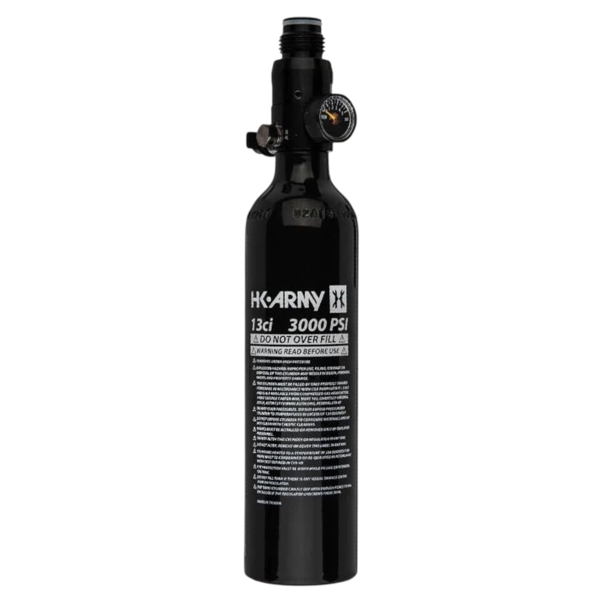 Army 13ci 3K Aluminum Tank w/ Regulator – (Empty)