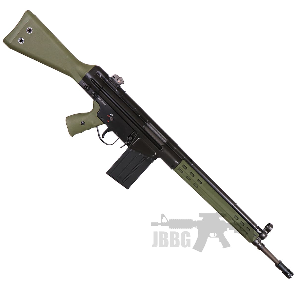 WE Licensed H&K G3A3 GBB Airsoft Rifle Blue — image 2