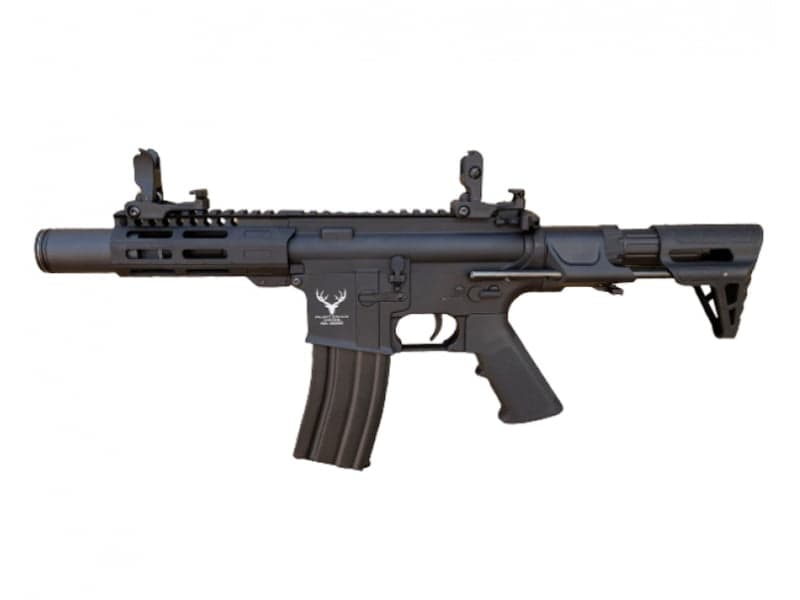 Tactical M4 PDW M-Lok AEG (Full Metal with Mosfet – HMT22) (BLUE)