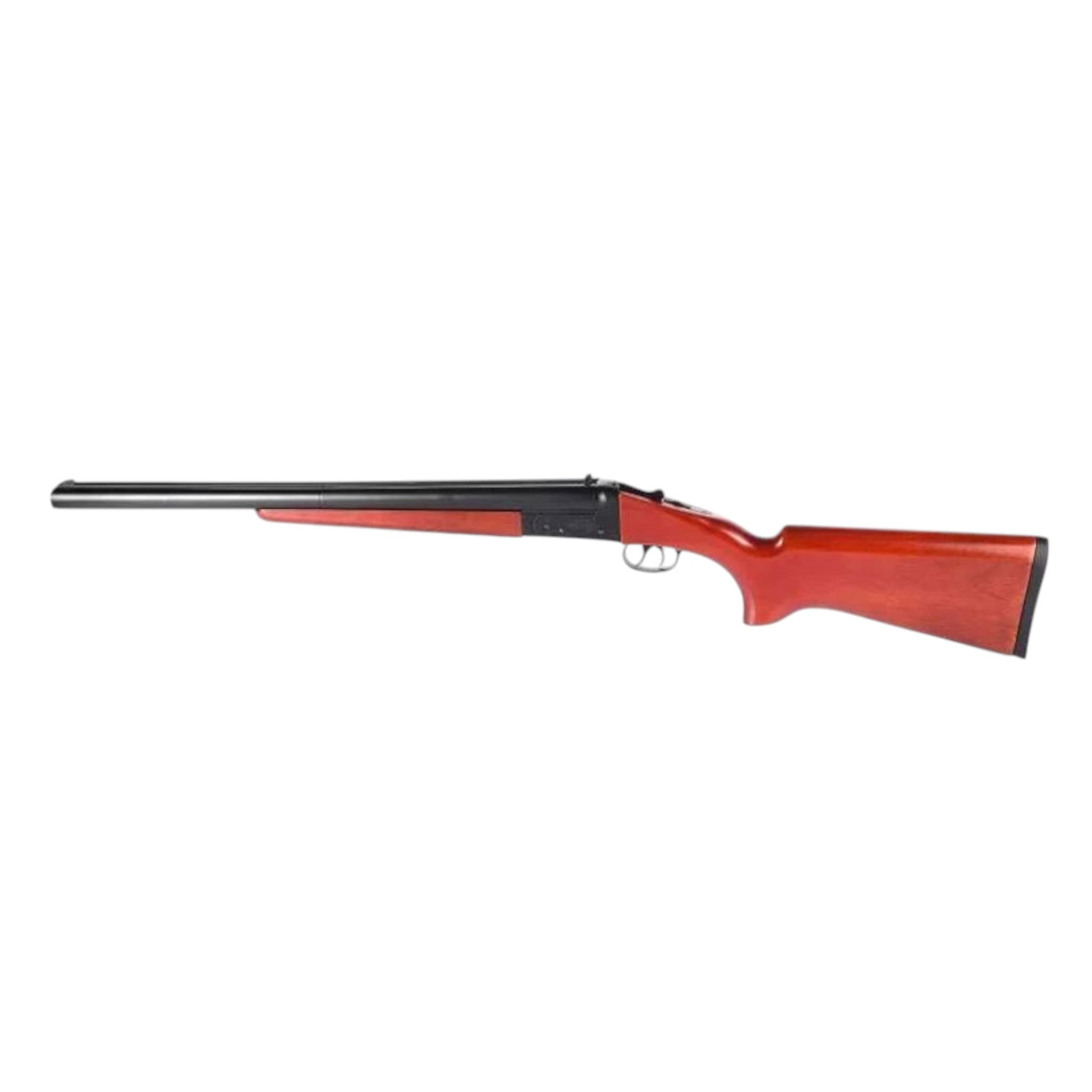 Mad Max Double Barrel Shotgun (Long – Fixed Hard Real Wood Stock)