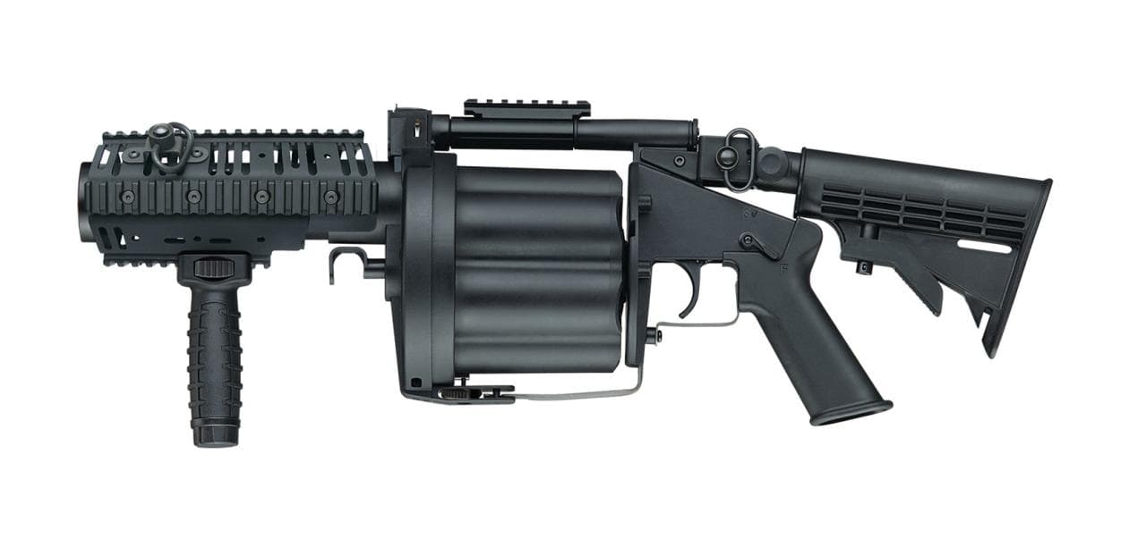 Short MGL 6 Round Grenade Launcher