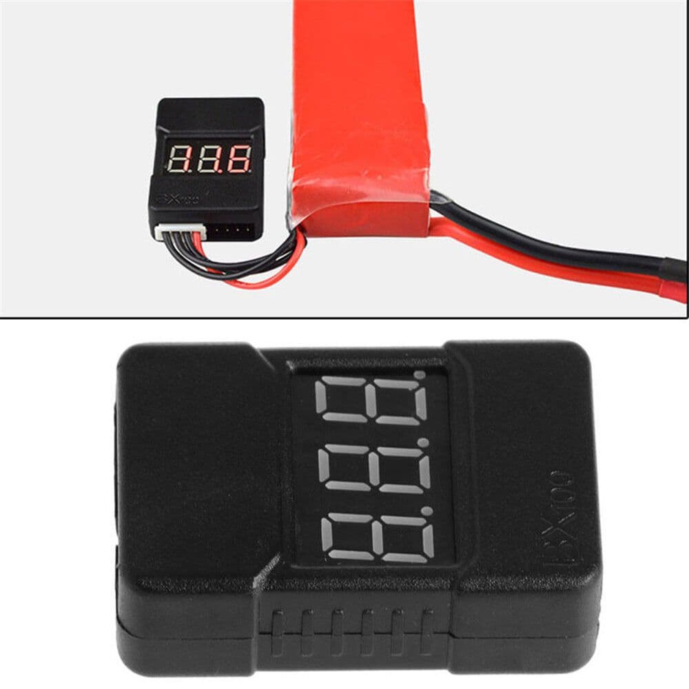 LiPo Voltage Checker: 1-8S with Case — image 3