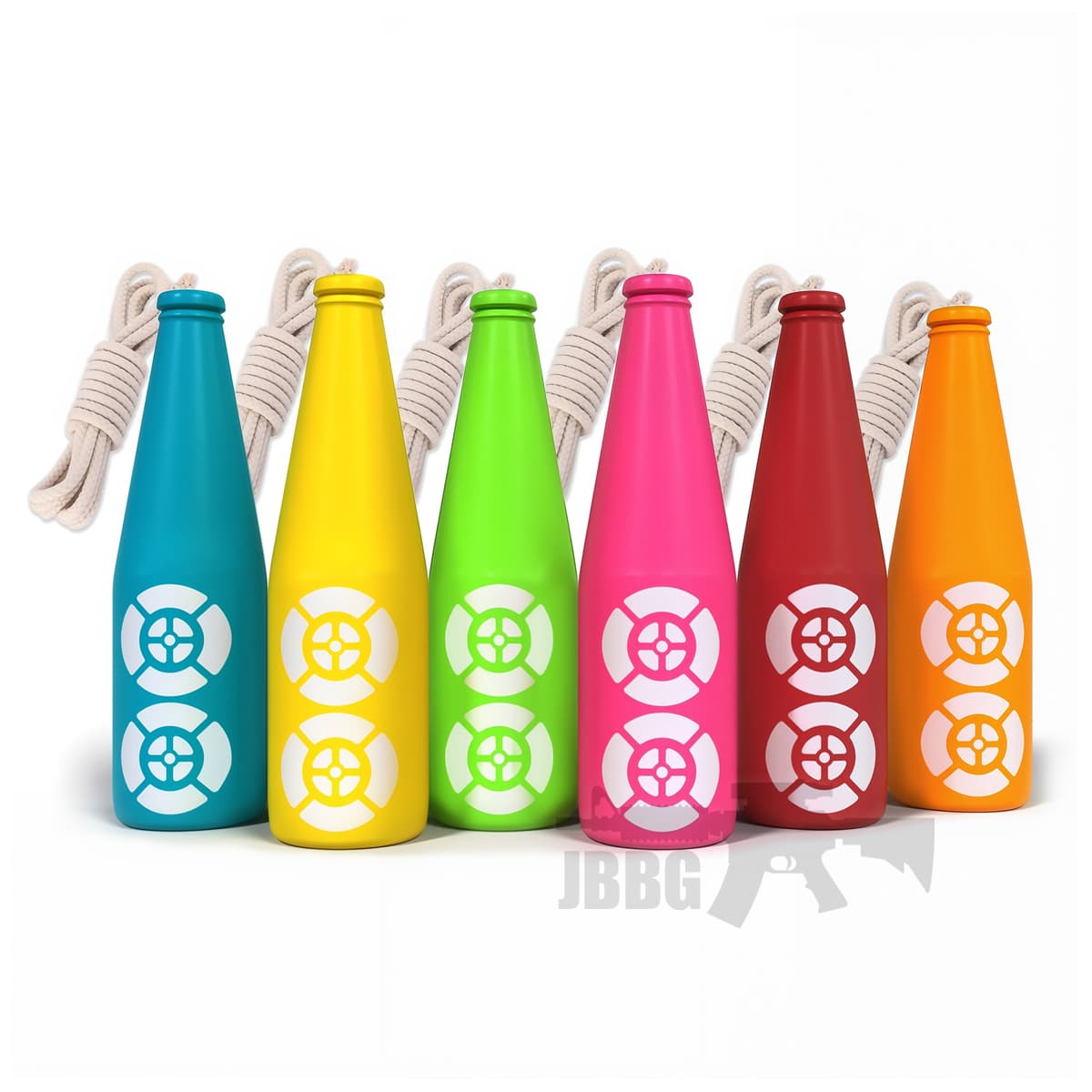 Resistant 6 Plastic Bottle Shooting Targets
