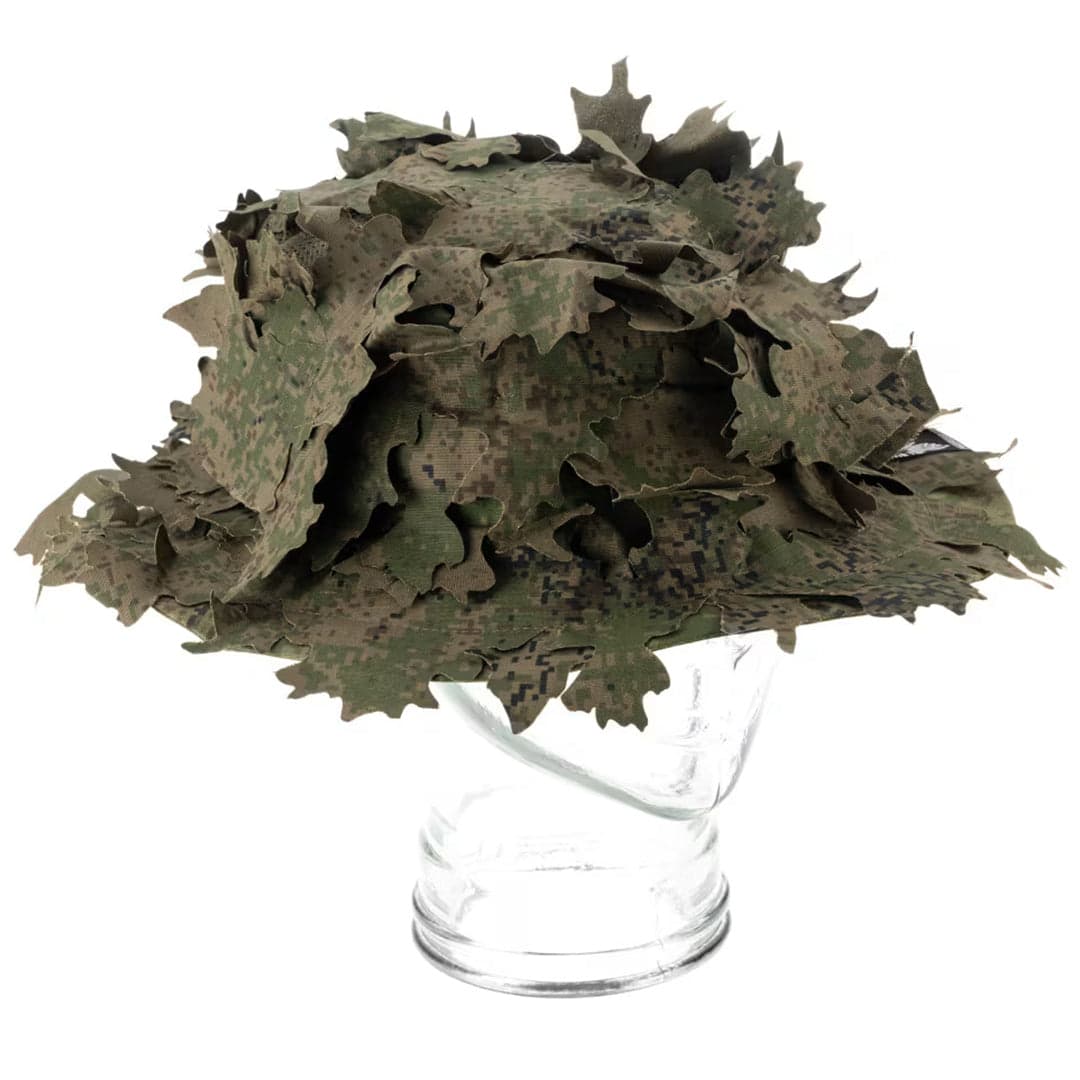 3D Leaf Boonie Bush Hat Ghillie Digi Flora Camo