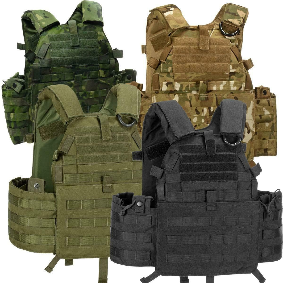 6094A-RS Molle Plate Carrier
