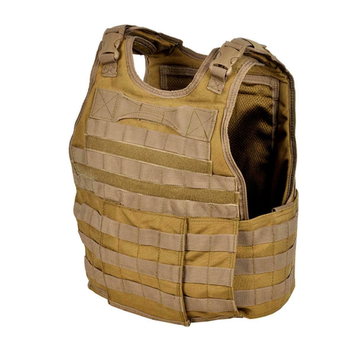 DACC Molle Airsoft Army Vest Coyote