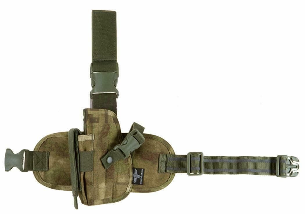 Drop Leg Panel Airsoft Pistol Holster Everglade LH — image 2