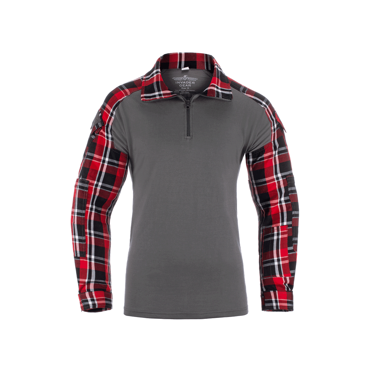 Flannel Combat Ubacs Shirt Red — image 2