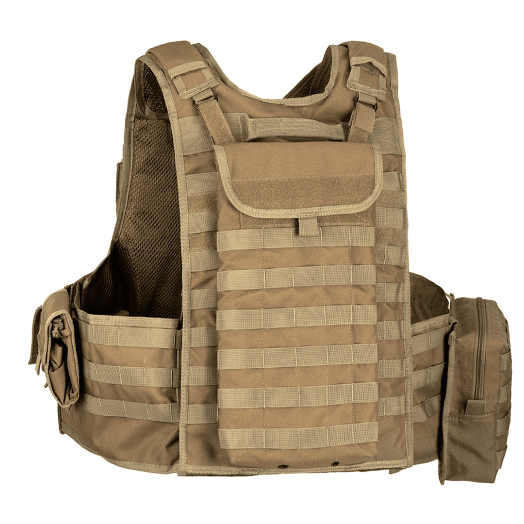 Mod Carrier Combo Molle Vest SAPI Coyote — image 2