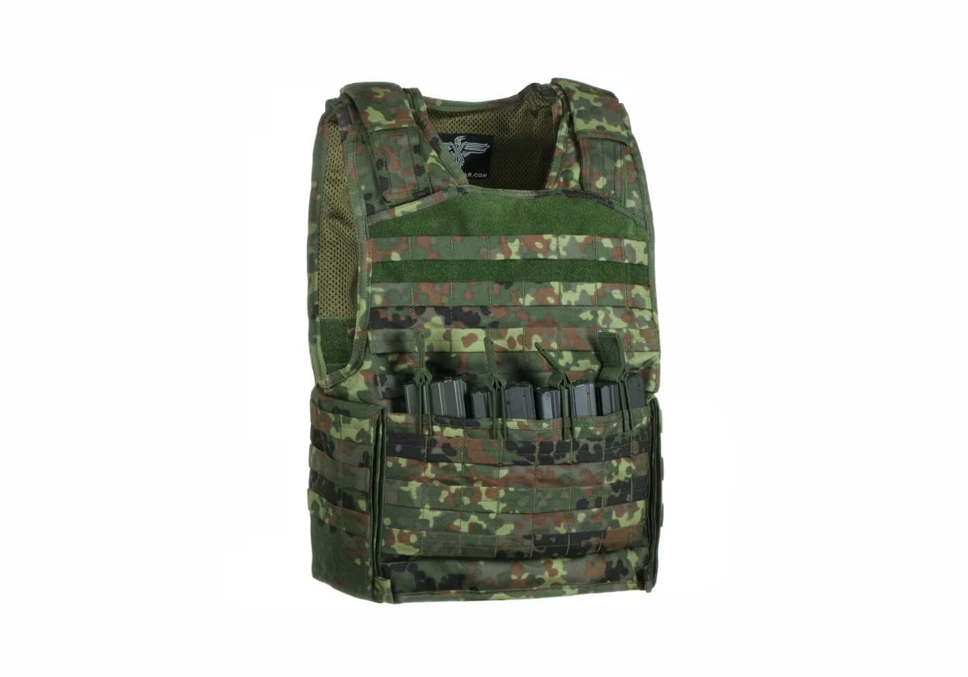 Mod Carrier Combo Molle Vest SAPI Flecktarn Camo — image 2