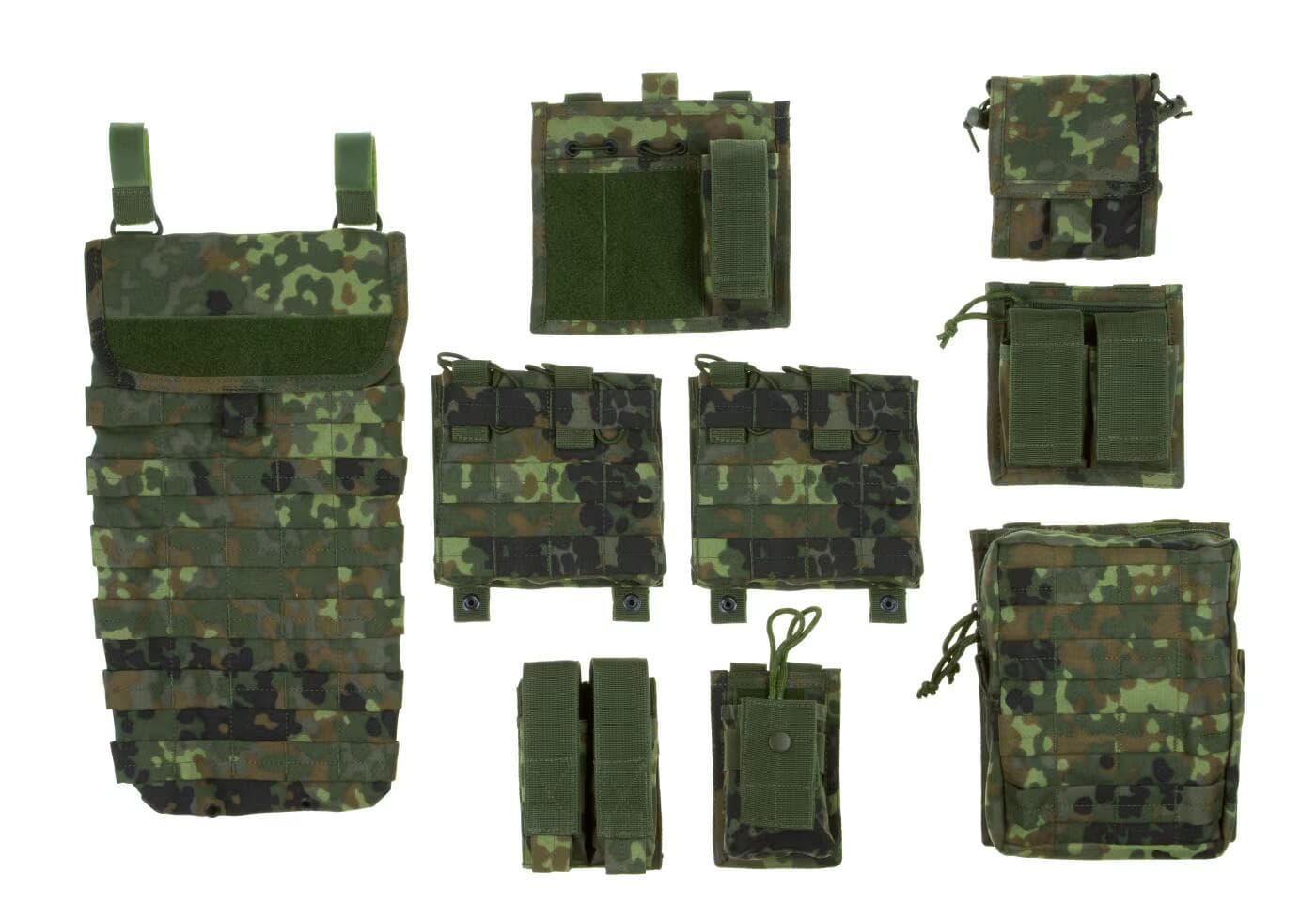 Mod Carrier Combo Molle Vest SAPI Flecktarn Camo — image 3