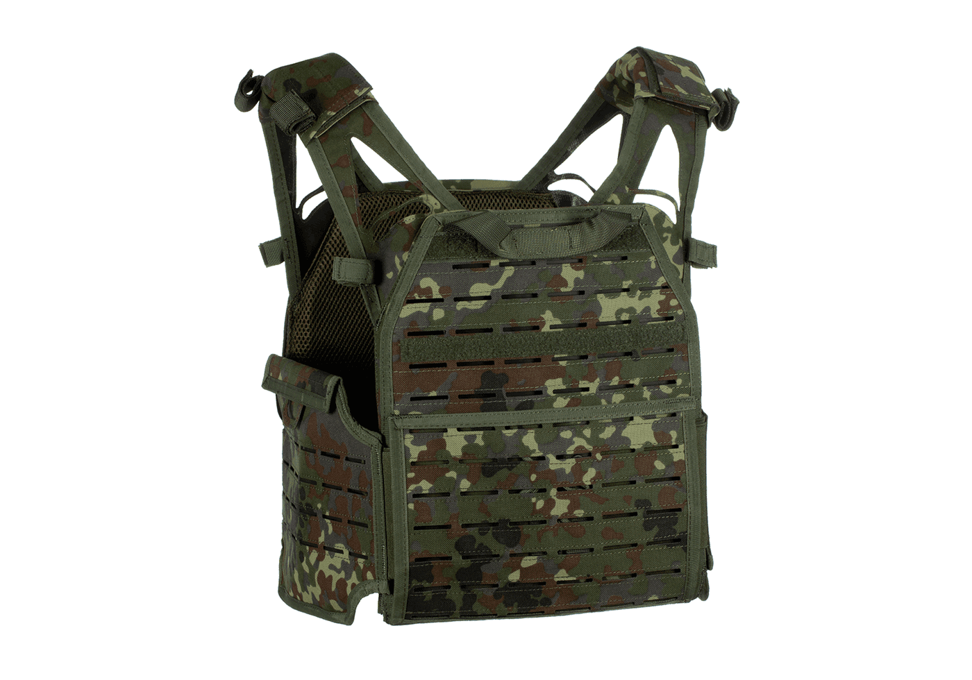Reaper Plate Carrier Assault Vest Flecktarn Camo
