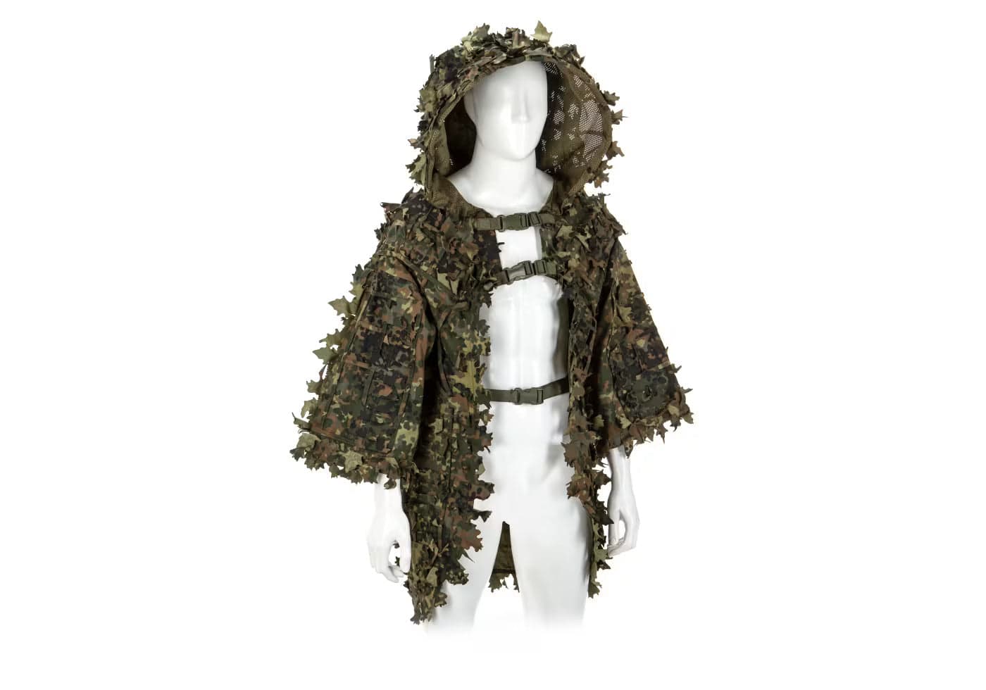 Sniper Ghillie Base Leaf Concealment Vest — image 2