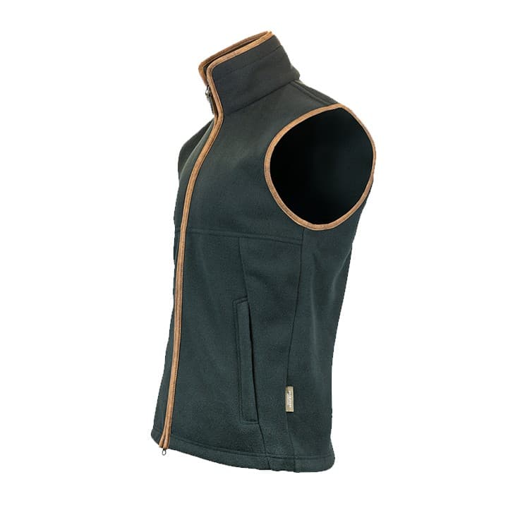 Countryman Fleece Gilet – Anthracite — image 2