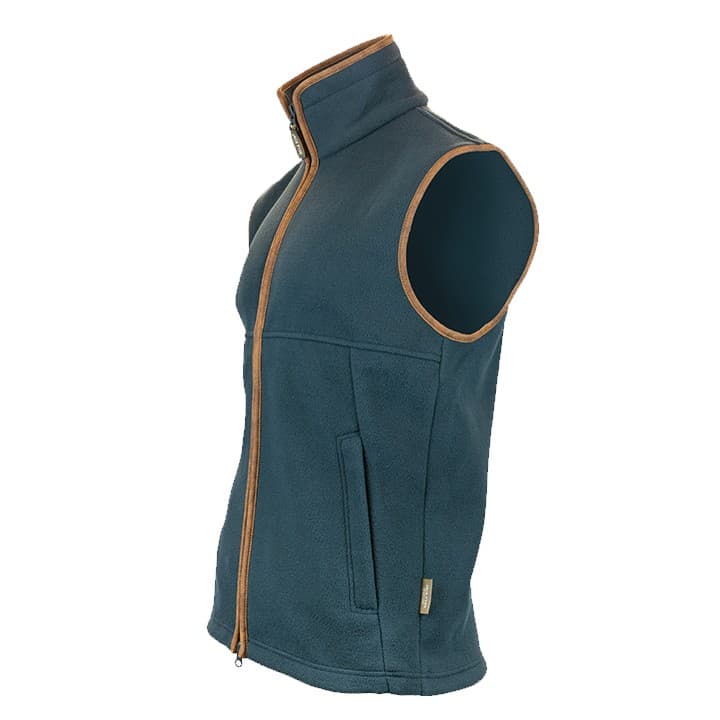 Countryman Fleece Gilet – Deep Aqua — image 2
