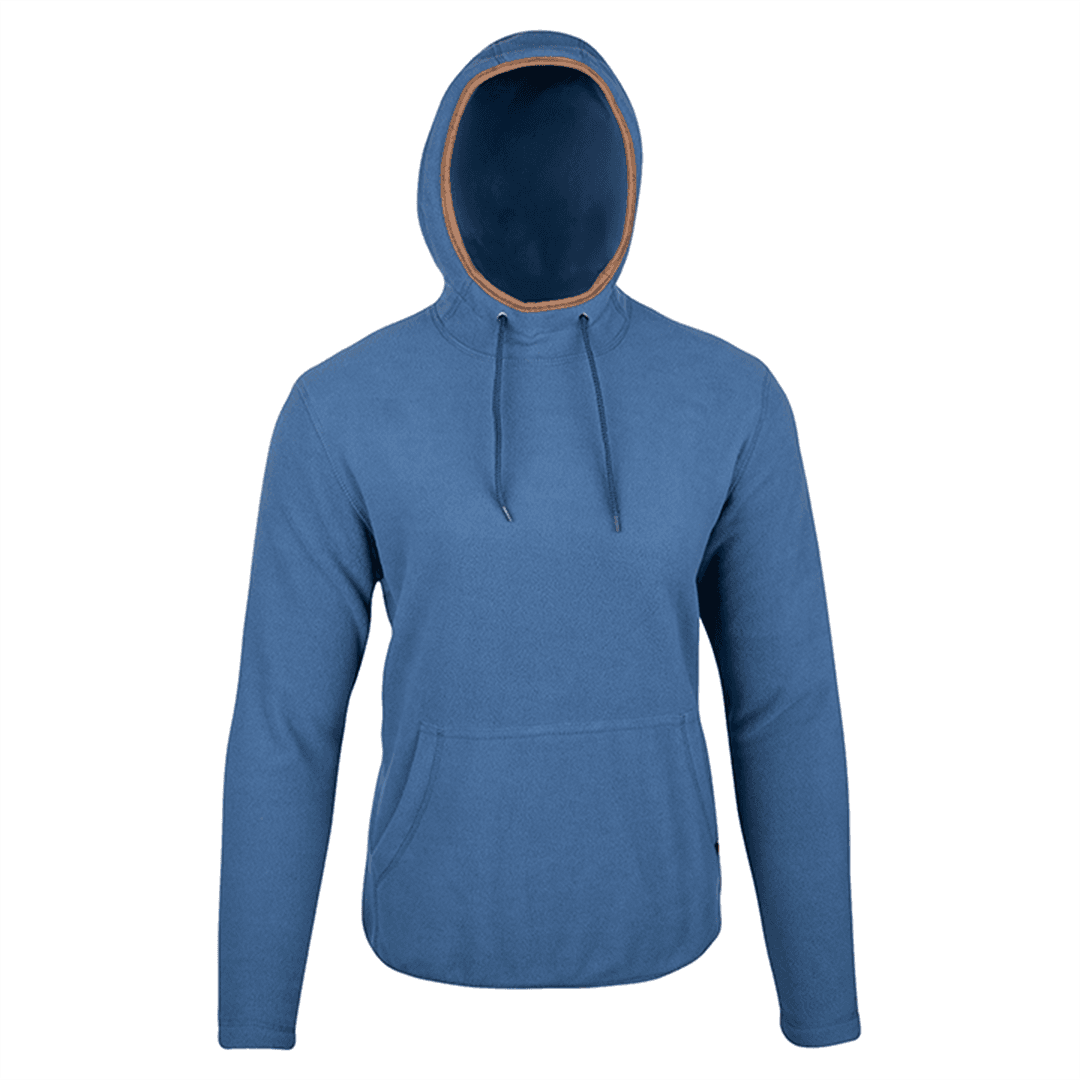 Ladies Fleece Hoodie Denim — image 2