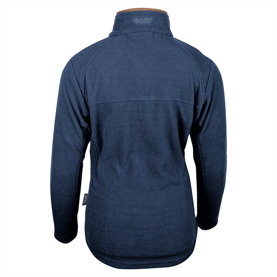 Ladies Fleece Jacket Navy — image 3
