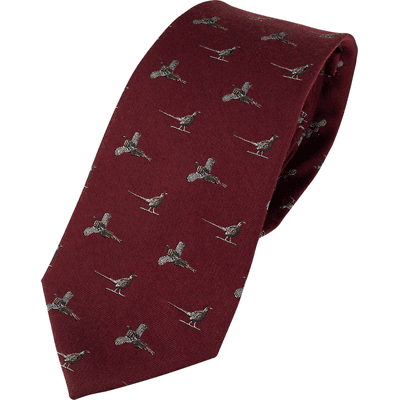 Pheasant Silk Tie — image 2