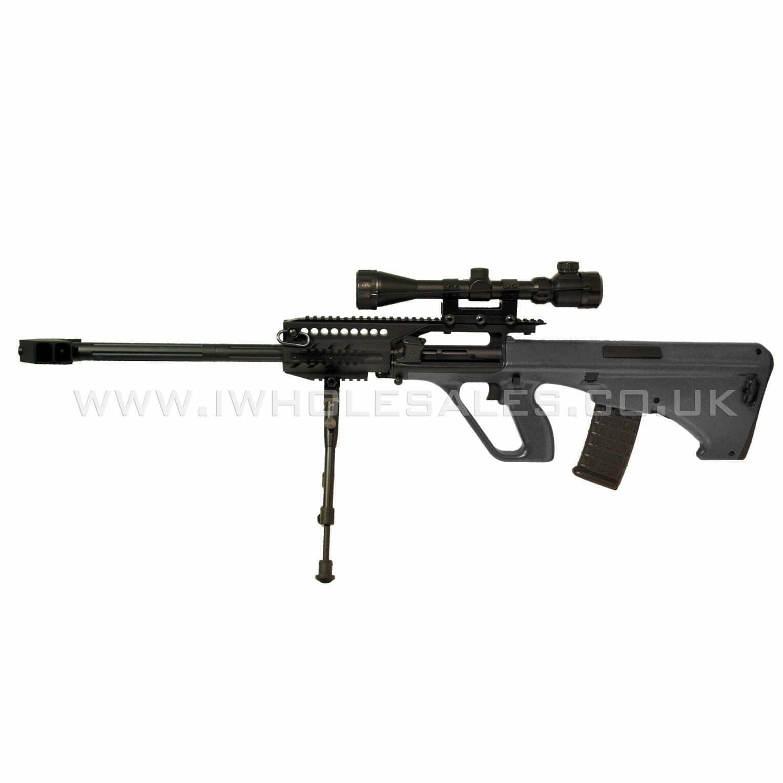 AUG5 Aug Sniper with Hunter Scope and Metal Bipod (JG-0446A)