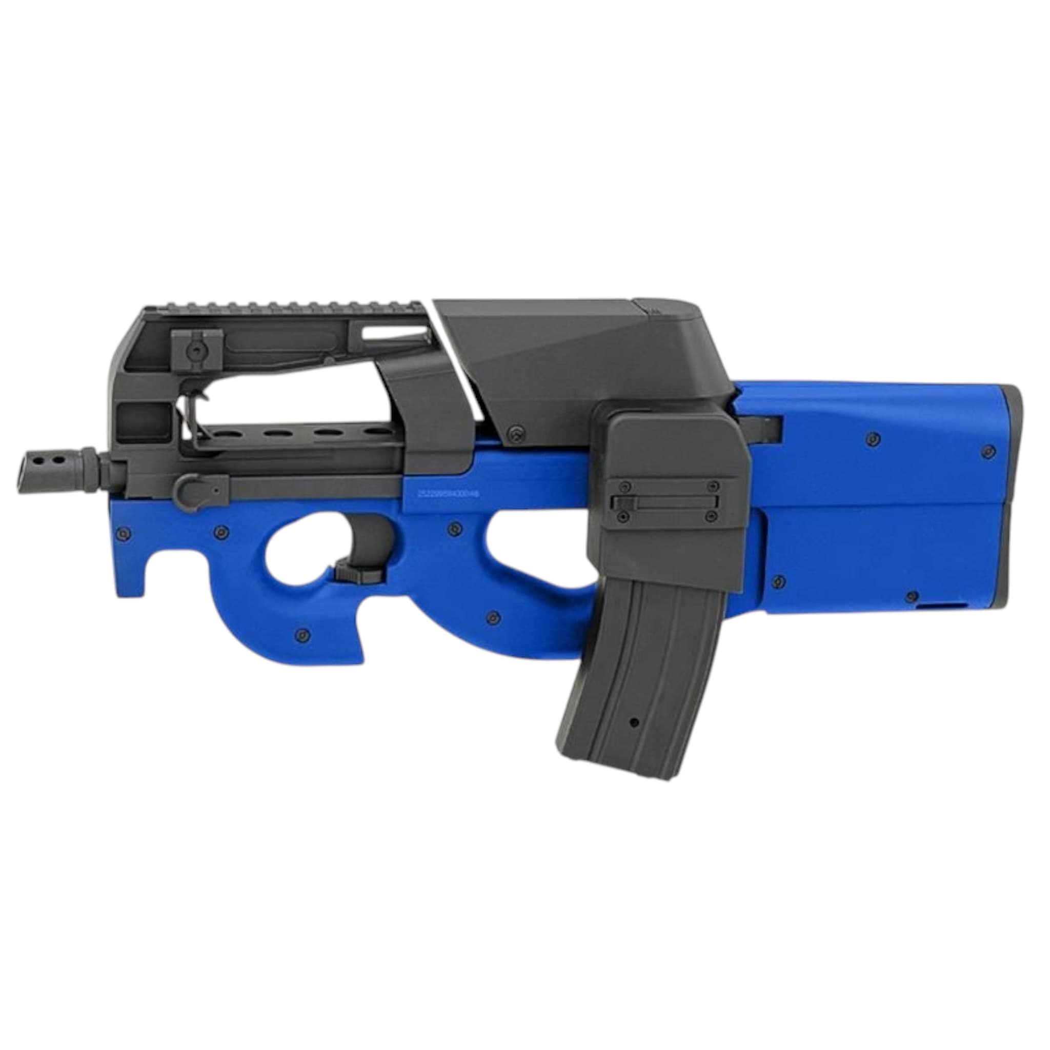 D90 SMG with Inbuilt Drum & M4 Magazine (Inc. Battery and Charger – P98-1 – BLUE)