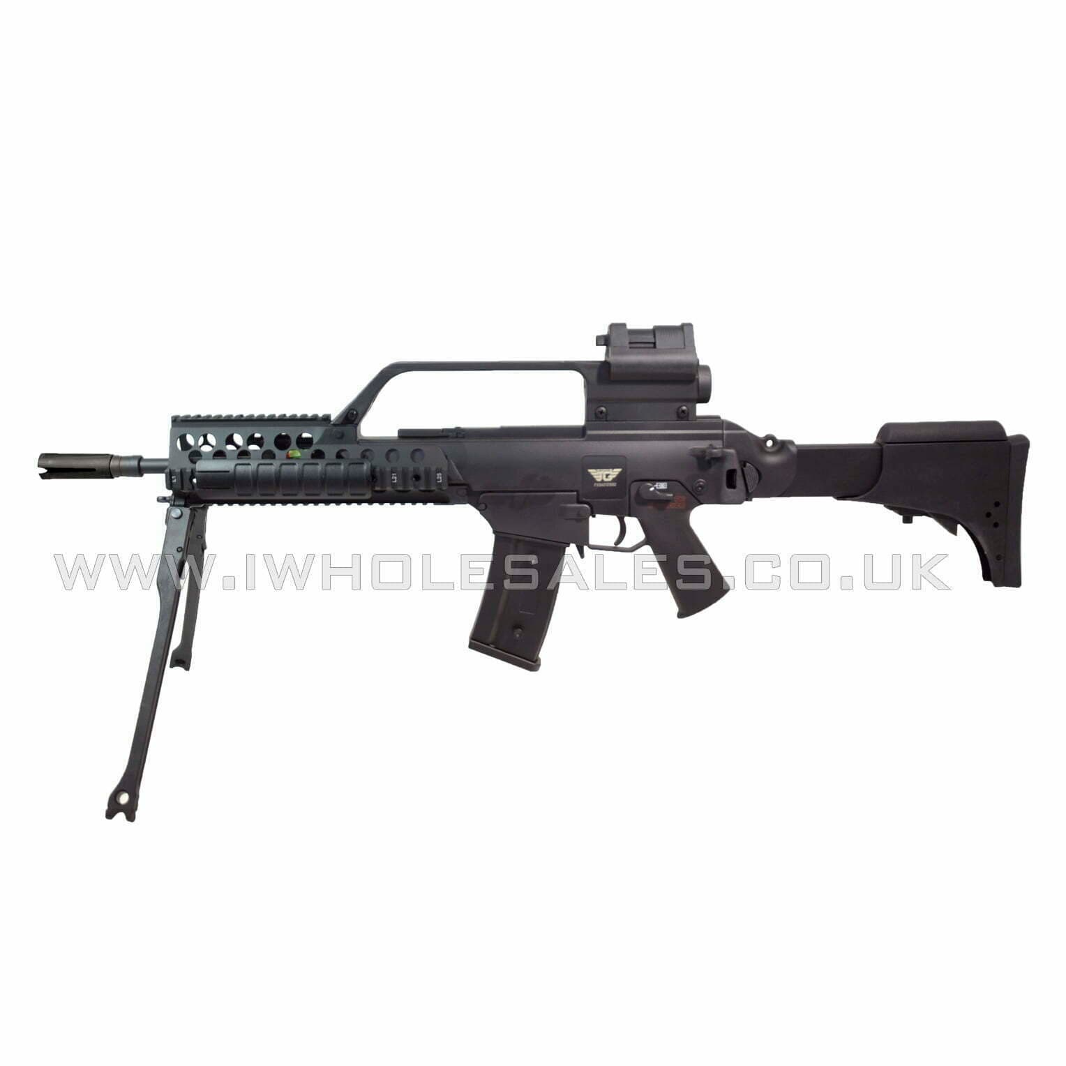 G39 KVE AEG Sniper Rifle with Scope and RIS Rail (JG-1738)
