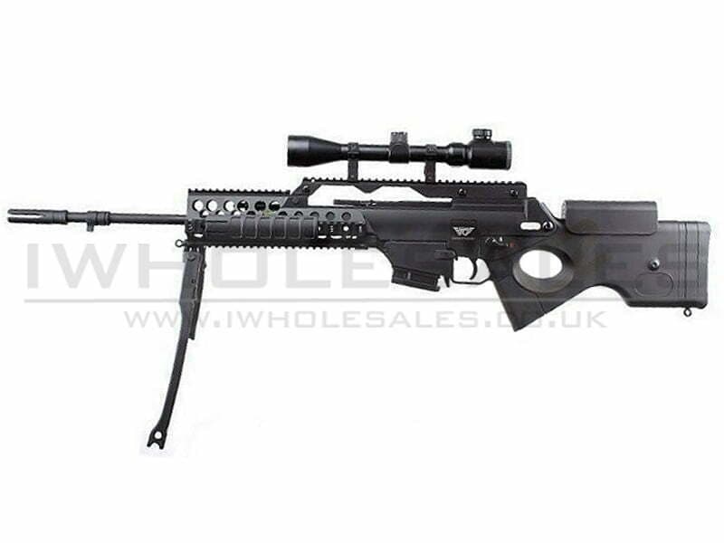 SL86 G39 AEG Sniper Rifle With 3-9x Scope and Metal Bipod (2238)