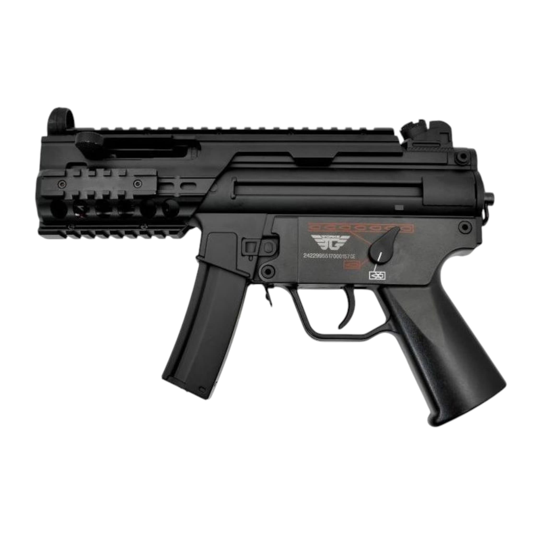 Swat 5K-A1 Railed CQB SMG AEG (Inc. Battery and Charger – 202T)