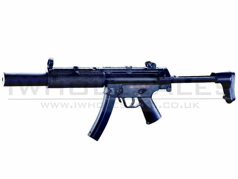 Swat Submachine AEG SD6 Rifle (Inc. Battery and Charger – 067) (Blue)