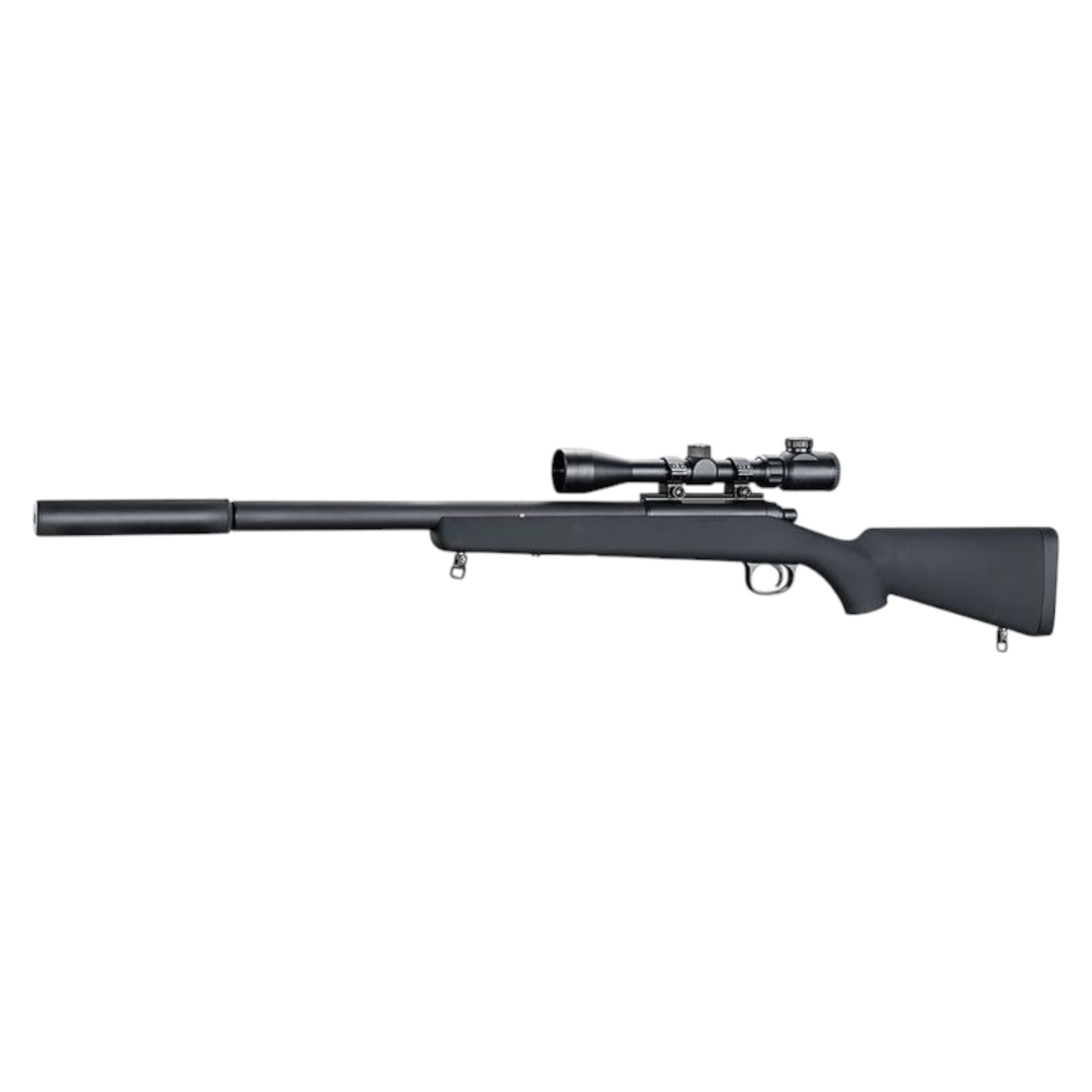 VSR BAR10 Sniper Rifle with Silencer and Hunter Scope (367S)