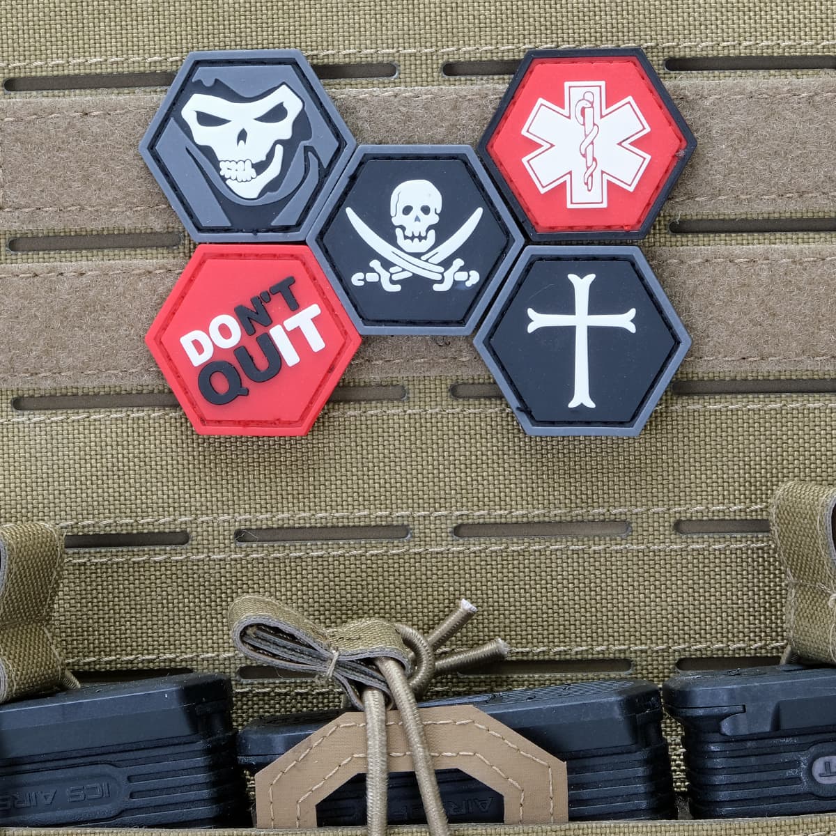 Roger White Ballistic Hex Patch BH00015 — image 2