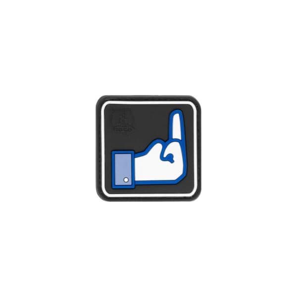 Dislike Finger 3D Rubber Patch