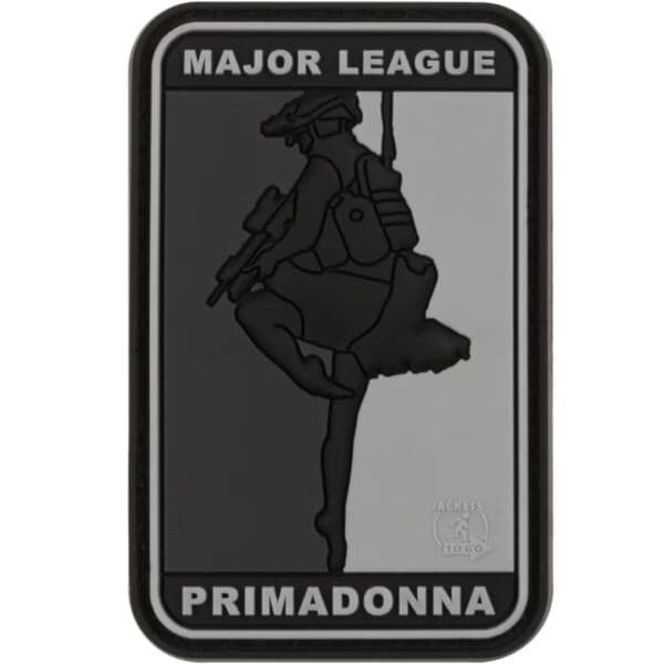 Major League Primadonna Rubber Patch