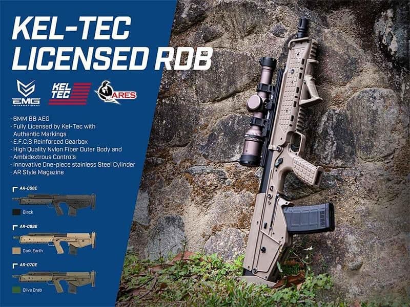 RDB17 Bullpup AEG Rifle (By EMG – Ares – AR-070E) — image 3