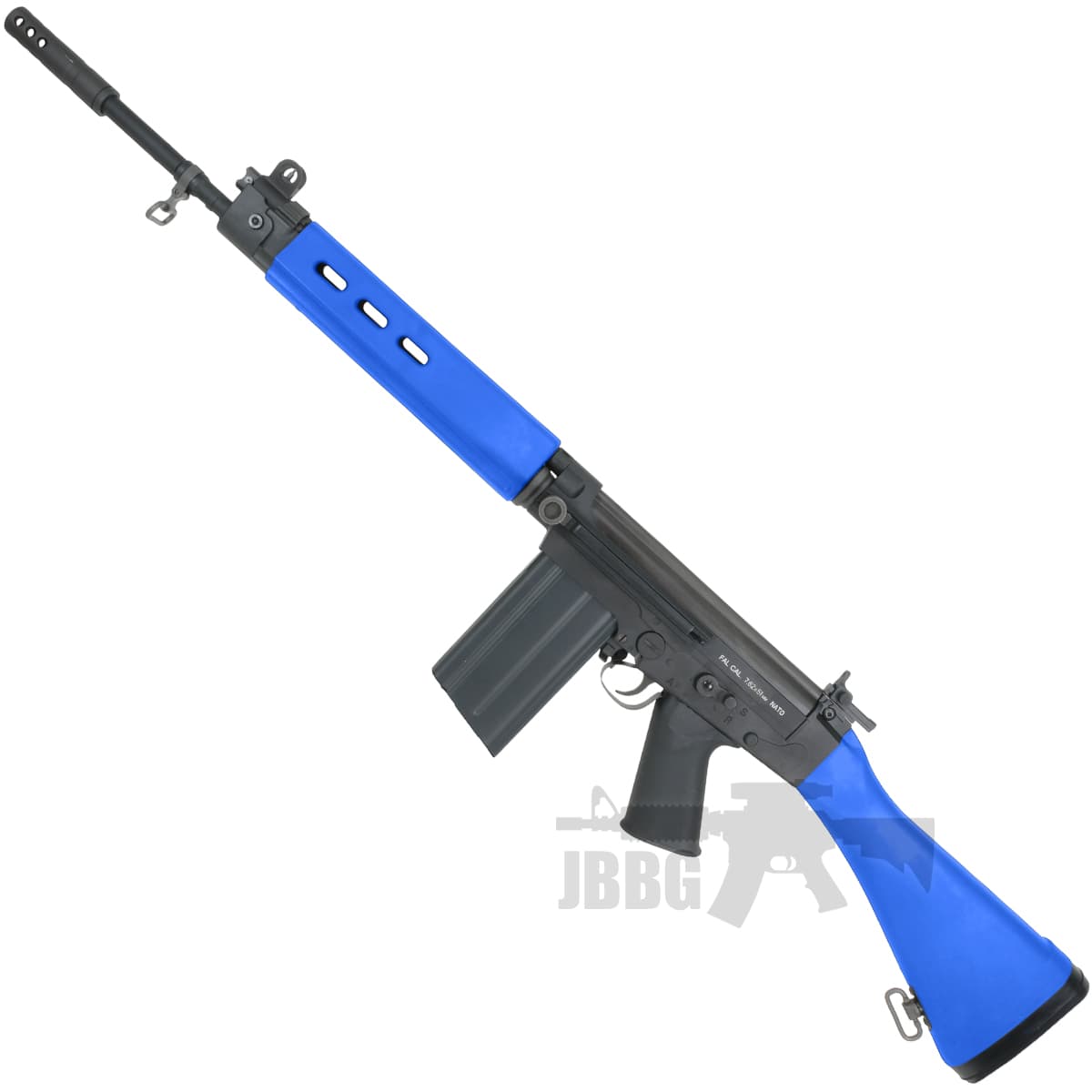 FAL AEG Full-Length Version 3 Airsoft Rifle Blue — image 2