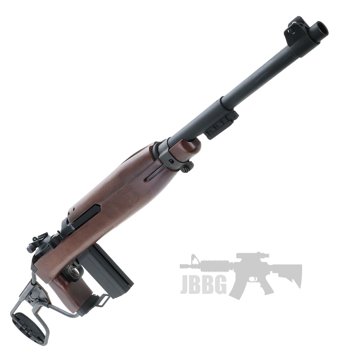 M1A1 Paratrooper Carbine CO2 Blowback Rifle Real Wood Blue — image 3