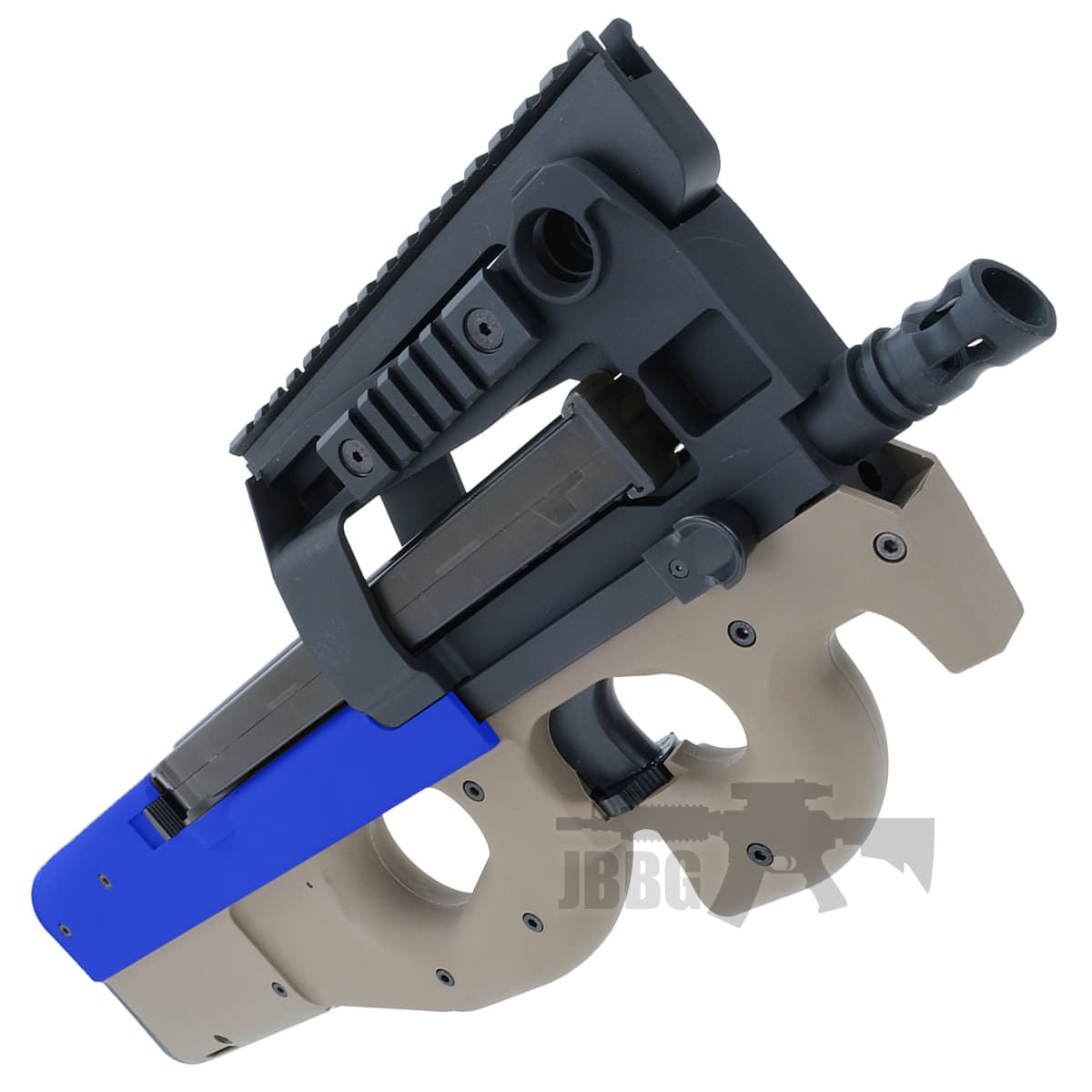 M3 Tactical P90 AEG Airsoft Gun Blue — image 3