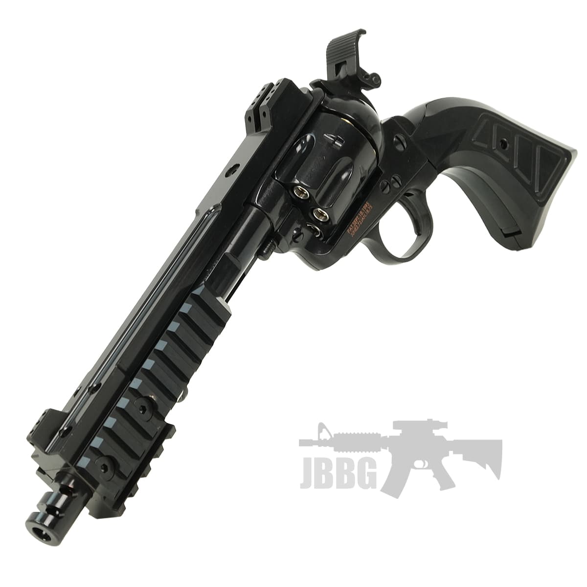 SAA .45 Devil Gas Airsoft Revolver Blue — image 3