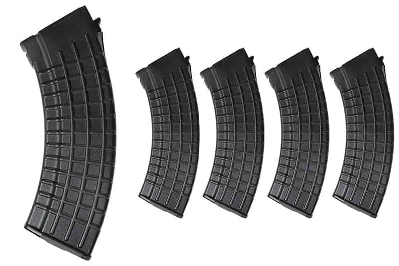 140 round AK waffle mid caps x5